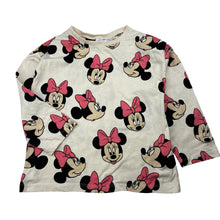 Load image into Gallery viewer, Girls Zara, Disney Minnie Mouse cotton long sleeve tee / top, FUC, size 3-4,  