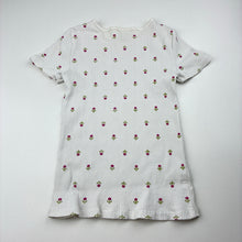 Load image into Gallery viewer, Girls Target, ribbed stretchy floral tee / top, FUC, size 8,  