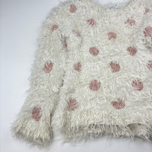Load image into Gallery viewer, Girls Target, fluffy knit sweater / jumper, GUC, size 6,  