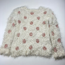 Load image into Gallery viewer, Girls Target, fluffy knit sweater / jumper, GUC, size 6,  