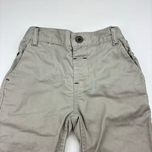 Load image into Gallery viewer, Boys Stix n Stones, lightweight cotton pants, elasticated, GUC, size 1,  