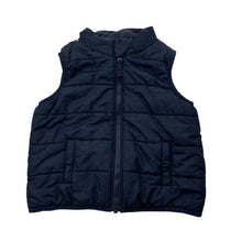 Load image into Gallery viewer, Boys Target, navy puffer vest / sleeveless jacket, GUC, size 1,  