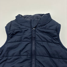 Load image into Gallery viewer, Boys Target, navy puffer vest / sleeveless jacket, GUC, size 1,  