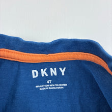 Load image into Gallery viewer, Boys DKNY, lightweight tee / top, FUC, size 4,  
