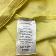 Load image into Gallery viewer, Girls CAPE, yellow cotton tee / top, flamingo, FUC, size 8,  