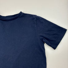 Load image into Gallery viewer, Unisex Target, navy organic cotton tee / top, GUC, size 7,  