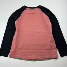 Load image into Gallery viewer, Boys Tilt, cotton long sleeve tee / top, tiger, FUC, size 5,  