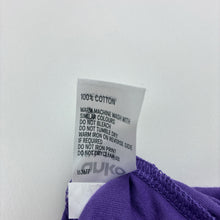 Load image into Gallery viewer, Girls Anko, purple cotton long sleeve top, butterfly, EUC, size 9,  