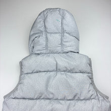 Load image into Gallery viewer, Unisex Cotton On, light grey hooded puffer vest, EUC, size 3-4,  