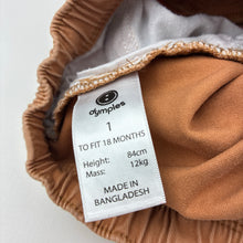 Load image into Gallery viewer, Boys Dymples, stretch cotton shorts, elasticated, GUC, size 1,  