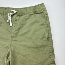 Load image into Gallery viewer, Boys Anko, green stretch cotton shorts, elasticated, FUC, size 12,  