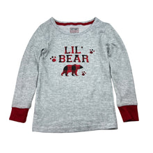 Load image into Gallery viewer, Boys LET'S GET COZY, soft feel long sleeve pyjama top, GUC, size 4,  