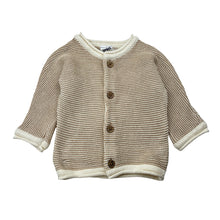 Load image into Gallery viewer, Unisex Anko, knitted cotton cardigan / sweater, EUC, size 0000,  