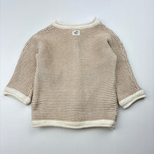 Load image into Gallery viewer, Unisex Anko, knitted cotton cardigan / sweater, EUC, size 0000,  