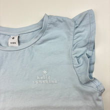 Load image into Gallery viewer, Girls Target, cotton tie front tee / top, EUC, size 8,  