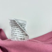 Load image into Gallery viewer, Girls Mango, pink ribbed stretchy tee / top, EUC, size 12,  