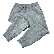 Load image into Gallery viewer, Boys H&amp;M, fleece lined track pants, elasticated, Inside leg: 36.5cm, marks left leg, FUC, size 4,  