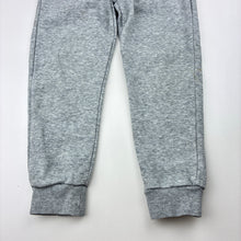 Load image into Gallery viewer, Boys H&amp;M, fleece lined track pants, elasticated, Inside leg: 36.5cm, marks left leg, FUC, size 4,  