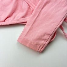 Load image into Gallery viewer, Girls Active &amp; Co, pink stretchy ballet / dance wrap top, FUC, size 4-6,  