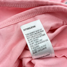 Load image into Gallery viewer, Girls Active &amp; Co, pink stretchy ballet / dance wrap top, FUC, size 4-6,  