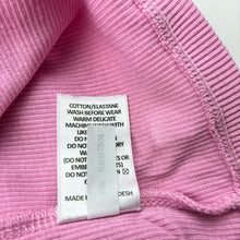Load image into Gallery viewer, Girls Target, pink ribbed stretchy tee / top, GUC, size 10,  