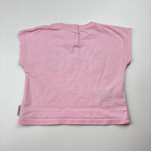 Load image into Gallery viewer, Girls Country Road, pink cotton tee / top, sequins, GUC, size 0,  