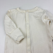 Load image into Gallery viewer, Unisex Baby Berry, ribbed coverall / romper, GUC, size 000,  