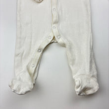 Load image into Gallery viewer, Unisex Baby Berry, ribbed coverall / romper, GUC, size 000,  