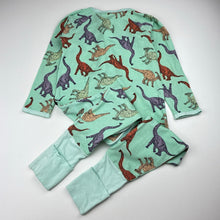 Load image into Gallery viewer, Unisex Bonds, zip wondersuit / zippy / romper, dinosaurs, FUC, size 3,  