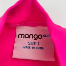 Load image into Gallery viewer, Girls Mango, short sleeve rashie / swim top, mermaid, EUC, size 1,  