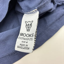 Load image into Gallery viewer, Boys Mooks, cotton long sleeve tee / top, GUC, size 6,  