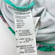 Load image into Gallery viewer, Girls Cotton On, floral swim top, GUC, size 2,  