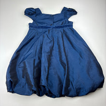 Load image into Gallery viewer, Girls Cherokee, navy formal / party dress, GUC, size 2, L: 51cm