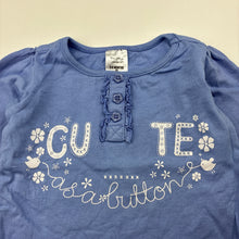 Load image into Gallery viewer, Girls Tiny Little Wonders, cotton long sleeve tee / top, GUC, size 00,  
