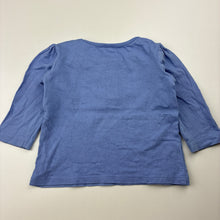 Load image into Gallery viewer, Girls Tiny Little Wonders, cotton long sleeve tee / top, GUC, size 00,  