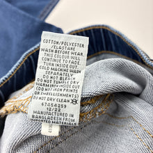 Load image into Gallery viewer, Girls Target, stretch denim leggings / jeggings, elasticated, Inside leg: 55cm, EUC, size 8,  