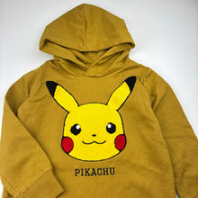 Load image into Gallery viewer, Unisex Nintendo, Pokemon Pikachu fleece lined hoodie sweater, GUC, size 6,  