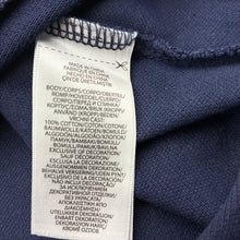 Load image into Gallery viewer, Boys Polo Ralph Lauren, navy cotton polo shirt, large pony, no size, armpit to armpit: 41cm, GUC, size 12-14,  