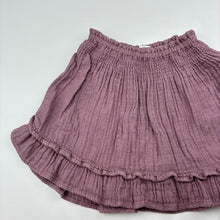 Load image into Gallery viewer, Girls Zara, crinkle skirt, elasticated, L: 24cm, FUC, size 2,  