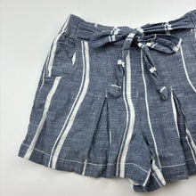 Load image into Gallery viewer, Girls Anko, lined lightweight cotton shorts, elasticated, GUC, size 10,  