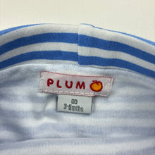 Load image into Gallery viewer, Girls Plum, cotton skirt, built-in nappy cover, elasticated, light mark on waistband, FUC, size 00,  