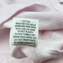 Load image into Gallery viewer, Girls Marquise, pink &amp; white stripe cotton top, balloons, GUC, size 000,  