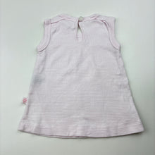 Load image into Gallery viewer, Girls Marquise, pink &amp; white stripe cotton top, balloons, GUC, size 000,  