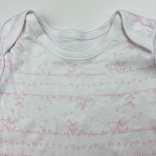 Load image into Gallery viewer, Girls George, cotton bodysuit / romper, rabbits, GUC, size 000,  