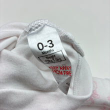 Load image into Gallery viewer, Girls George, cotton bodysuit / romper, rabbits, GUC, size 000,  