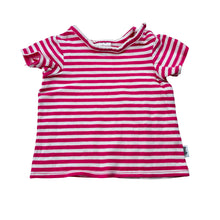 Load image into Gallery viewer, Girls Target, striped stretchy tee / top, GUC, size 0000,  