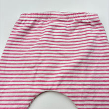 Load image into Gallery viewer, Girls Next, striped stretchy leggings / bottoms, FUC, size 000,  