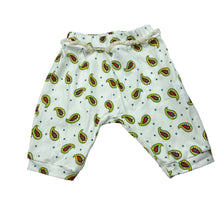 Load image into Gallery viewer, Girls Mii Love Mu, stretchy lightweight pants / bottoms, elasticated, GUC, size 00,  