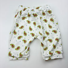 Load image into Gallery viewer, Girls Mii Love Mu, stretchy lightweight pants / bottoms, elasticated, GUC, size 00,  