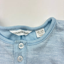 Load image into Gallery viewer, Boys Country Road, long sleeve henley top, FUC, size 2,  